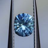 1.00CT PRECISION CUT OVAL CUSHION MONTANA SAPPHIRE, PARTI BRIGHT CORNFLOWER BLUE, 6.2X5.2X3.9MM
