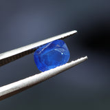 1.82CT ELONGATED CUSHION MADAGASCAR SAPPHIRE, ROYAL BLUE, UNTREATED, 8.2X6.4X4.1MM