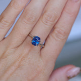 1.82CT ELONGATED CUSHION MADAGASCAR SAPPHIRE, ROYAL BLUE, UNTREATED, 8.2X6.4X4.1MM