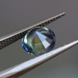 2.55CT ROUND MADAGASCAR SAPPHIRE, PARTI OPALESCENT, UNTREATED, 8X5.1MM