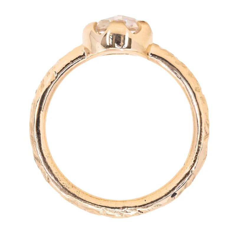 Low Profile Six Prong Solitaire- Setting