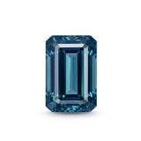 1.57CT PRECISION CUT EMERALD CUT MONTANA SAPPHIRE, BLUE, 7.3X4.9MM