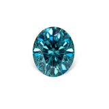 1.45CT PRECISION CUT OVAL BRILLIANT MONTANA SAPPHIRE, TEAL COLOR SHIFTING OCEAN BLUE, 7X5.9MM