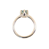 2.07ct Unheated Madagascar Marquise Sapphire Low Profile 6 Prong Solitaire in 14k Yellow Gold