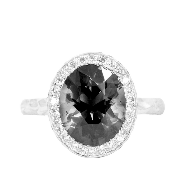 Corona Prong Set Diamond Halo - Setting