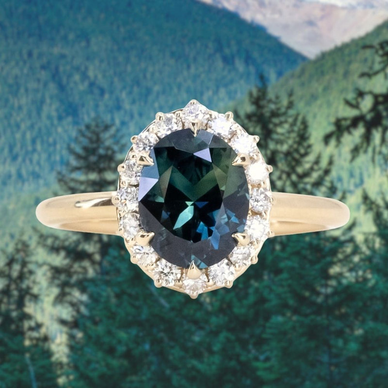 Antique Style Diamond Halo - Setting