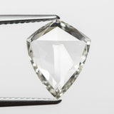 2.45ct 12.62x10.21x2.94mm VS1 L-M Shield Rosecut 18961-03 - Misfit Diamonds