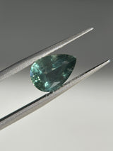 2.16CT AUSTRALIAN PEAR SAPPHIRE, COLOR SHIFTING GREEN TEAL TO GREY, 10X7MM, EARLY ACCESS