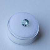 1.48CT ROUND MONTANA SAPPHIRE, BLUE, 6.5X6.5X4.2MM, UNTREATED