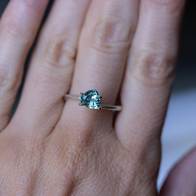 1.09CT TRILLION MONTANA SAPPHIRE, BLUE, 6.11X3.80MM