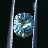 0.91CT ELONGATED CUSHION PRECISION CUT MONTANA SAPPHIRE, GREEN YELLOW, 6X5X3.5MM