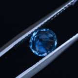1.15CT ROUND MONTANA SAPPHIRE, BLUE, 6.14X4.12MM