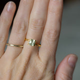 1.49CT RADIANT CUT MADAGASCAR SAPPHIRE, PARTI TEAL GREEN YELLOW, 6.00X5.75X4.38MM