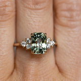 Diamond Cluster Side Stone - Setting