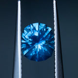 1.61CT PRECISION CUT ELONGATED FANCY CUSHION MONTANA SAPPHIRE, VIBRANT ROYAL BLUE, 7X6X4.2MM