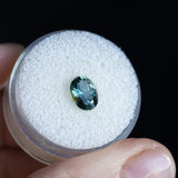 1.63CT OVAL SONGEAN SAPPHIRE, TEAL COLOR SHIFTING TO PURPLE, 8.03X5.90X4MM, UNTREATED