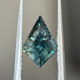 1.27CT AUSTRALIAN KITE SAPPHIRE, TEAL BLUE, 9X6.5MM, EARLY ACCESS