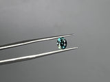 1.14CT OVAL PRECISION CUT MONTANA SAPPHIRE, TEAL BLUE GREEN, 6.6X5.3MM