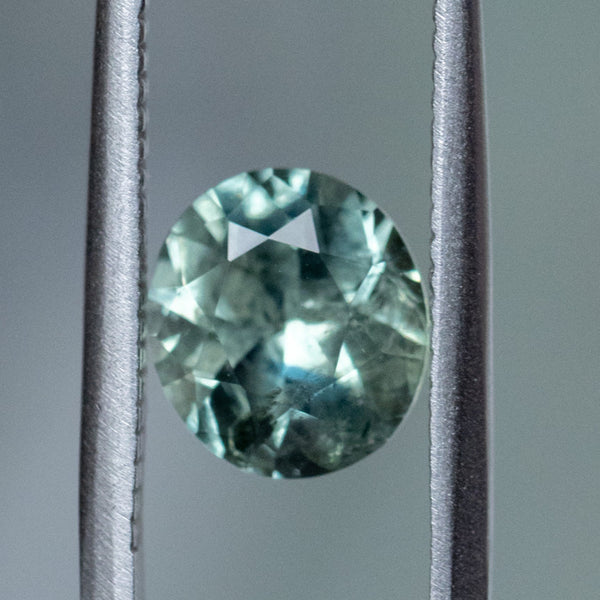 1.93CT OVAL MONTANA SAPPHIRE, MEDIUM GREEN TEAL WITH YELLOW, 8X7.1X4.76MM, EARLY ACCESS