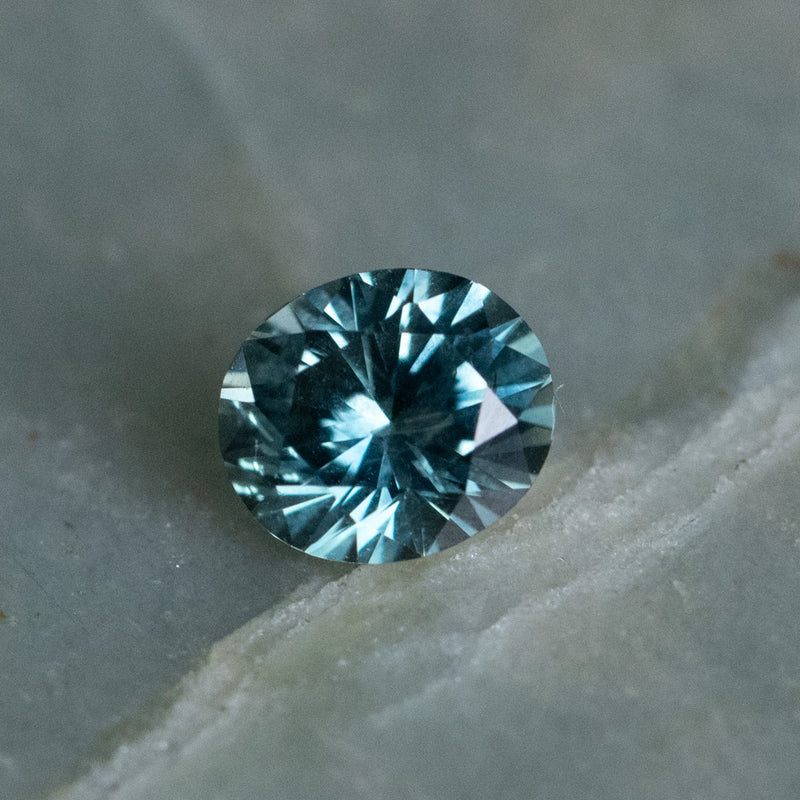 1.45CT OVAL MONTANA SAPPHIRE, TEAL BLUE, 7X6MM, EARLY ACCESS