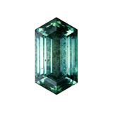 3.77ct Montana Sapphire, Medium Blue Teal, 11.7x6.4x4.5mm, Untreated