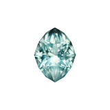 0.85ct Montana Sapphire, Silky Ice Blue, 6.7x5.0x3.7mm, Untreated