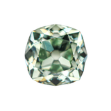 1.65ct Montana Sapphire, Light Mint Green, 6.3x6.3x4.4mm, Untreated