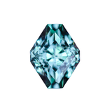1.28ct Montana Sapphire, medium teal, 7.2x5.6x4.1mm, UNTREATED