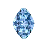 1.52ct Montana Sapphire, purple blue, 7.9x5.6x4.5mm, UNTREATED