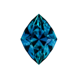 1.19ct Montana Sapphire, deep tealish blue, 7.6x5.5x4.4mm