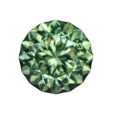 2.22ct Montana Sapphire, Green, 7.5 x 5.0mm, Untreated