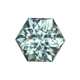 1.26ct Montana Sapphire, icy blue, 5.4 x 5.4 x 4.7mm, Untreated