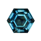 1.62ct Montana Sapphire, teal blue, 6.6 x 6.6 x 3.3mm, Heated