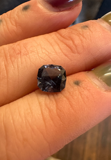 1.80CT FANCY CUSHION UMBA SAPPHIRE, VIBRANT VIOLET BLUE, UNTREATED, 7.23X7.93MM