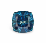 1.68CT PRECISION CUT CUSHION BRILLIANT MONTANA SAPPHIRE, DEEP OCEAN BLUE, 6.5MM