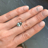 2.54CT MOVAL MONTANA SAPPHIRE, AQUA BLUE TEAL, 10.6X6.69X4.69MM, UNTREATED