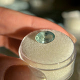 2.54CT MOVAL MONTANA SAPPHIRE, AQUA BLUE TEAL, 10.6X6.69X4.69MM, UNTREATED