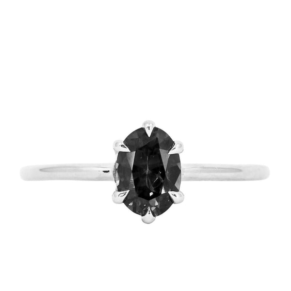 Plain 6 Prong Solitaire - Setting