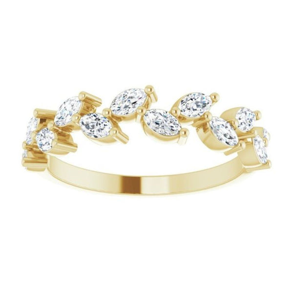Sprout Marquise Diamond Band