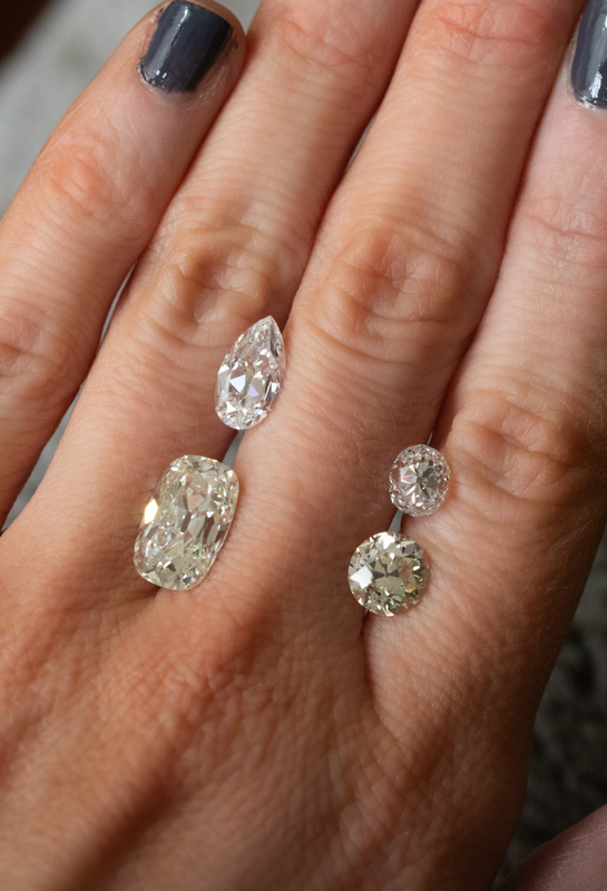 antique and earth friendly diamonds