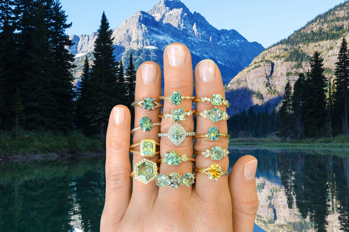 Montana Sapphires Anueva Jewelry