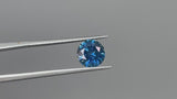 1.51CT ROUND PRECISION CUT MONTANA SAPPHIRE, BLUE, 6.9MM