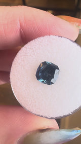 1.80CT FANCY CUSHION UMBA SAPPHIRE, VIBRANT VIOLET BLUE, UNTREATED, 7.23X7.93MM