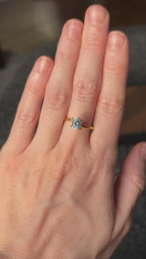 1.20CT MONTANA OVAL BRILLIANT PRECISION CUT SAPPHIRE, POWDER BLUE, UNTREATED, 7.08X5.50X4.10MM