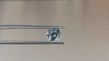 1.40CT HEXAGON BRILLIANT PRECISION CUT MONTANA SAPPHIRE, PLATINUM WHITE PURPLE BLUE, 6.2MM