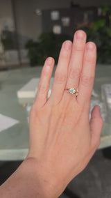 1.22CT ROUND MONTANA SAPPHIRE, WHITE GREY, UNTREATED, 6.48X3.94MM