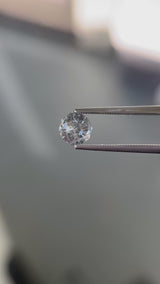 1.62ct Umba Sapphire, Grey to Light Blue, Untreated