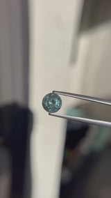 2.22ct Montana Sapphire, Green, 7.5 x 5.0mm, Untreated