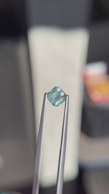 1.56ct Montana Sapphire, Silky light blue mint, 6.0 x 6.0 x 4.9mm, Untreated