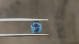 1.86CT PRECISION CUT OVAL BRILLIANT MONTANA SAPPHIRE, ROYAL BLUE TEAL, 7.8X6.2MM